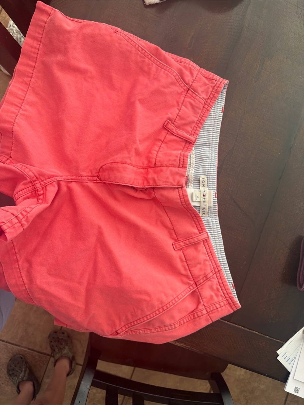 Coral Women's Chino Shorts Tommy Hikfiger size 12